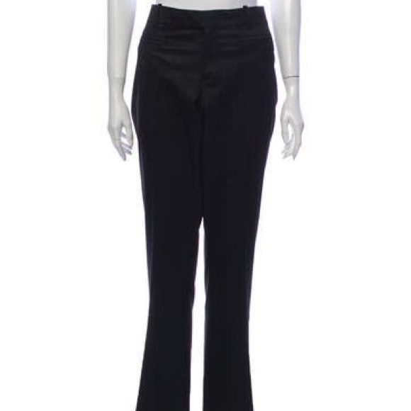 GUCCI Black Silky Wide Leg Trousers Pants - GUCCI - Picture 9 of 9